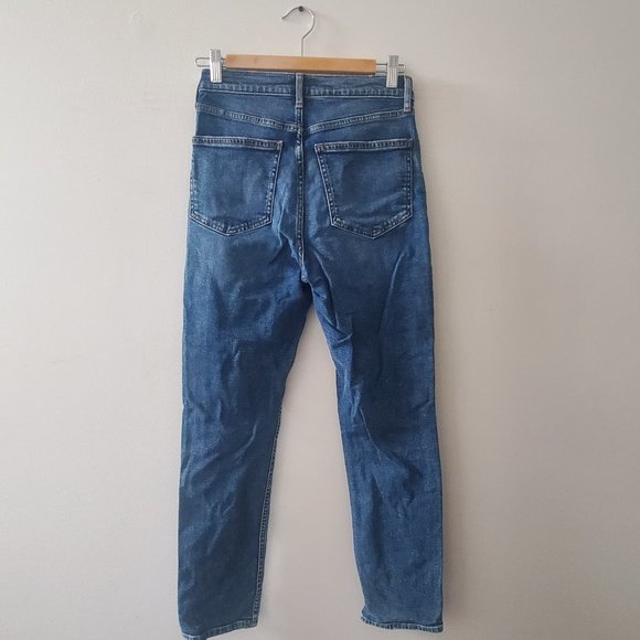 Gap High-Rise Cigarette Jeans in US4 / 27 - Regular length - Classic Blue - Picture 2 of 4